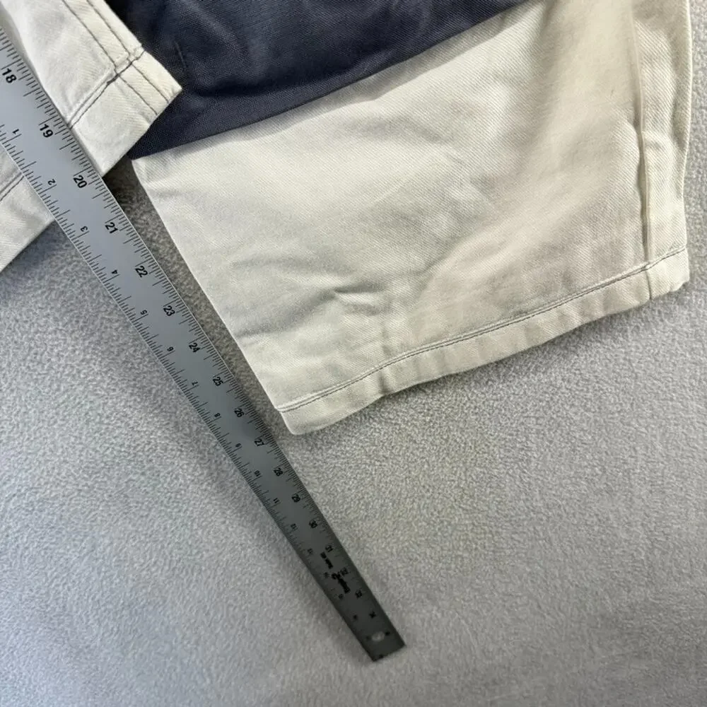 Blaklader Workwear Pants men's 38x30 Fits 38x27 White Cargo Heavyweight Thick